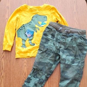 Boys Dinosaur Outfit
